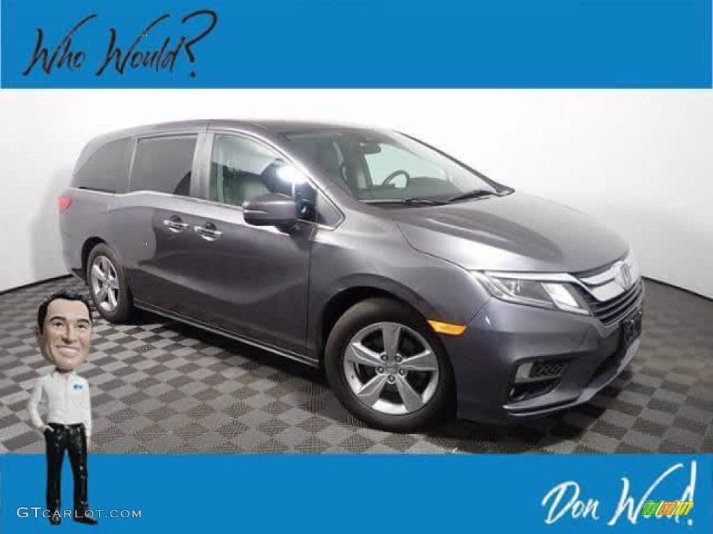 2019 Odyssey EX - Pacific Pewter Metallic / Gray photo #2