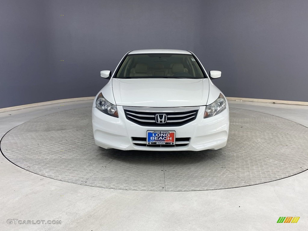 2012 Accord SE Sedan - Taffeta White / Ivory photo #2