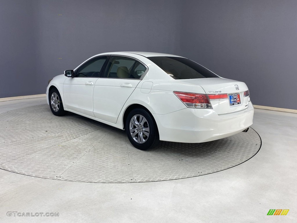 2012 Accord SE Sedan - Taffeta White / Ivory photo #3