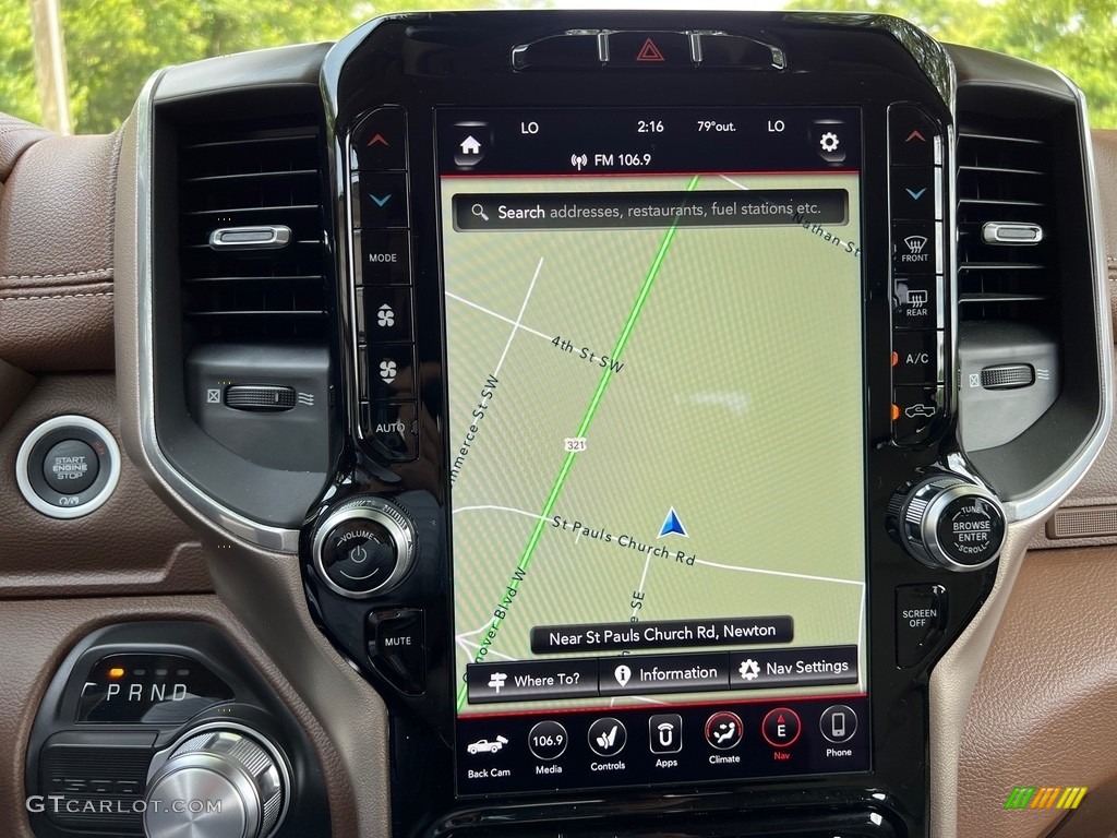 2021 Ram 1500 Laramie Crew Cab 4x4 Navigation Photos