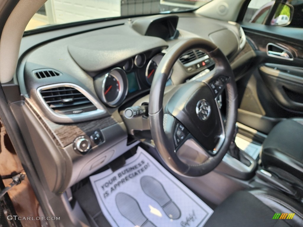 2014 Encore Convenience AWD - Deep Espresso Brown Metallic / Ebony photo #10