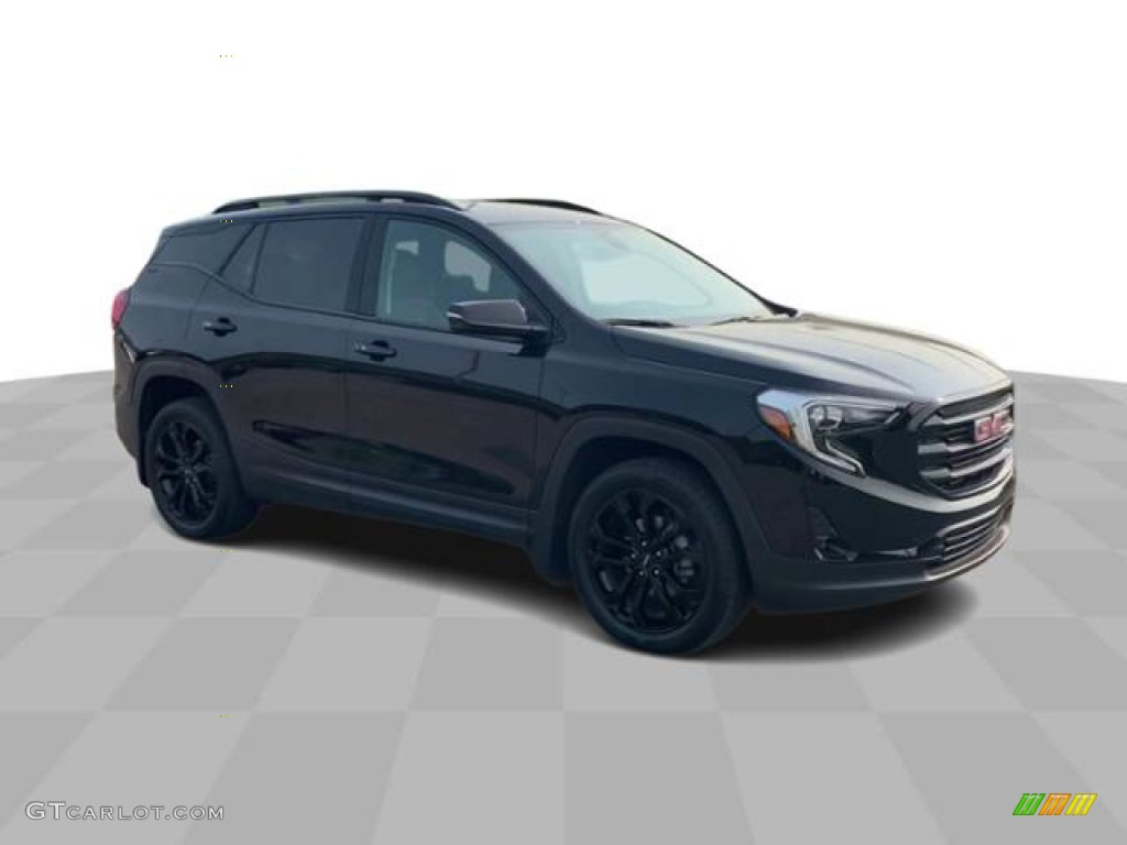 2021 Terrain SLT AWD - Ebony Twilight Metallic / Jet Black photo #2