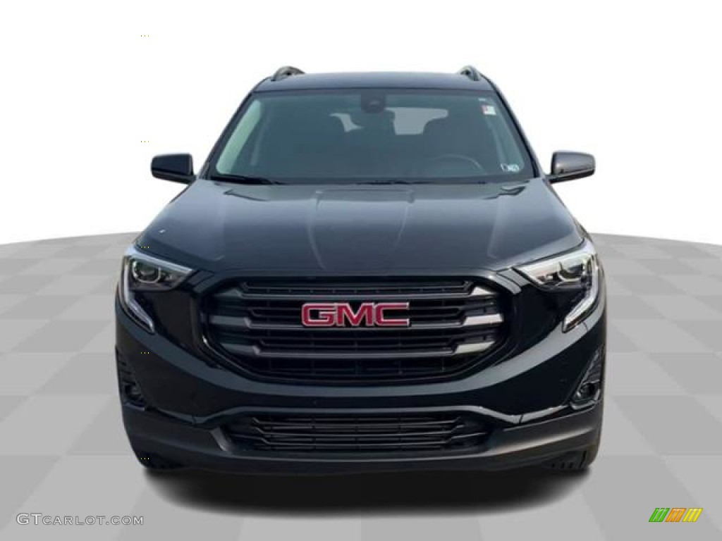 2021 Terrain SLT AWD - Ebony Twilight Metallic / Jet Black photo #3