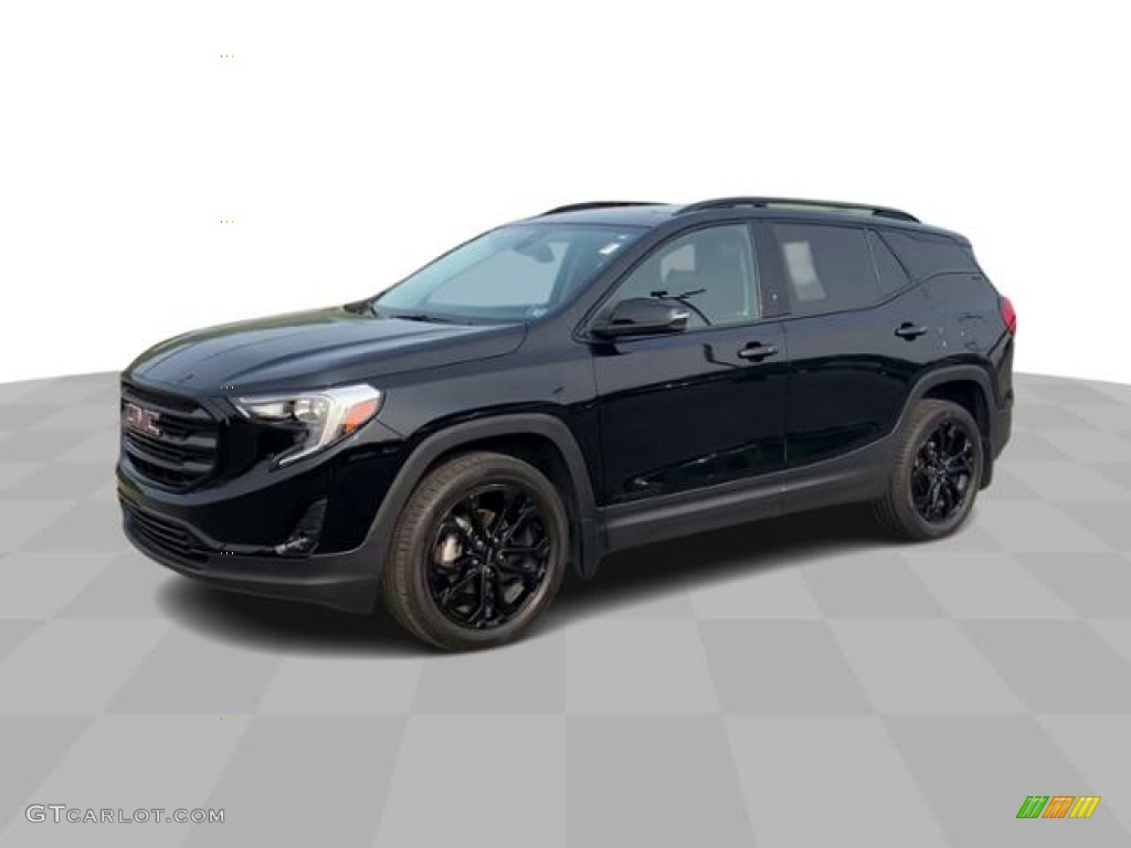 2021 Terrain SLT AWD - Ebony Twilight Metallic / Jet Black photo #4