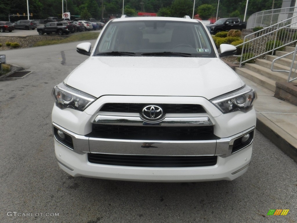2019 4Runner Limited 4x4 - Blizzard White Pearl / Redwood photo #15
