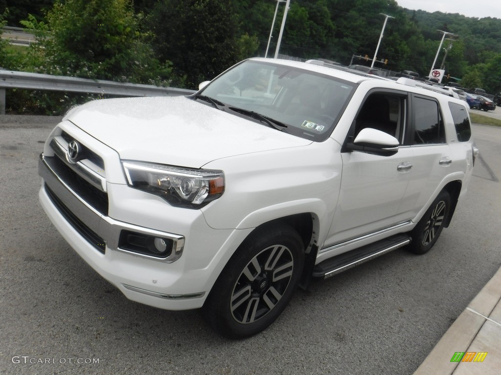 2019 4Runner Limited 4x4 - Blizzard White Pearl / Redwood photo #16