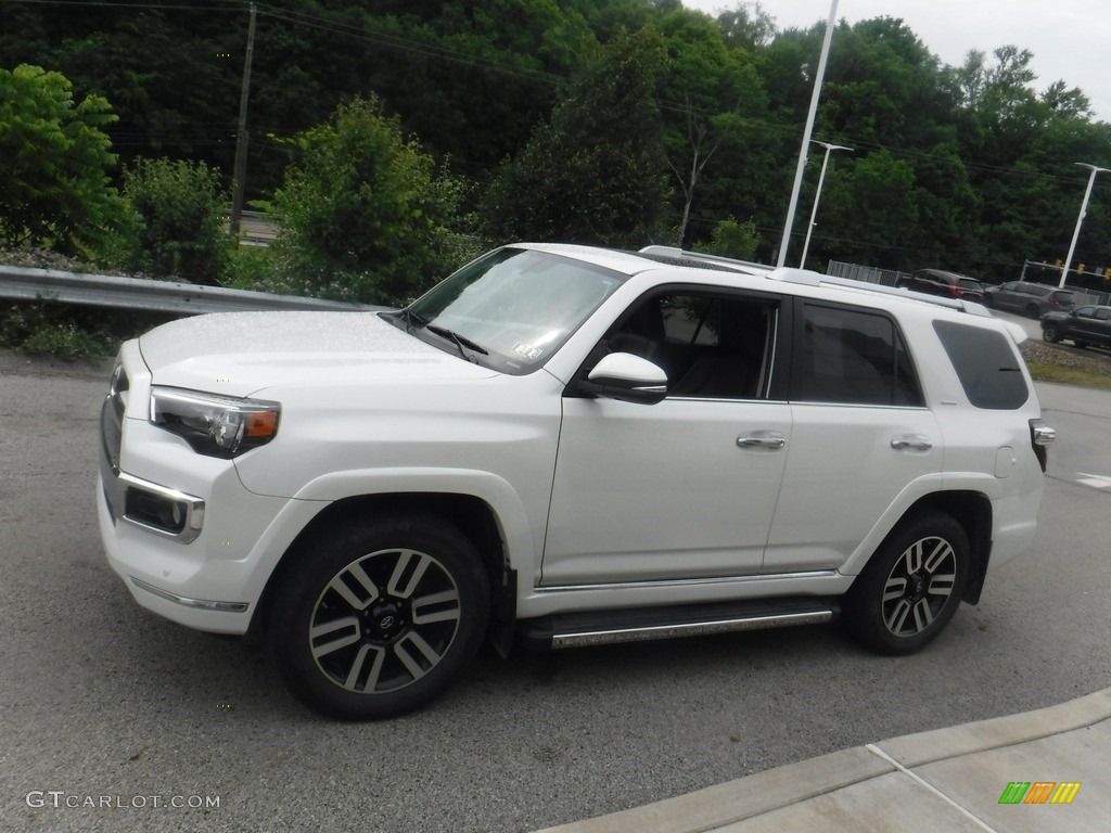 2019 4Runner Limited 4x4 - Blizzard White Pearl / Redwood photo #17