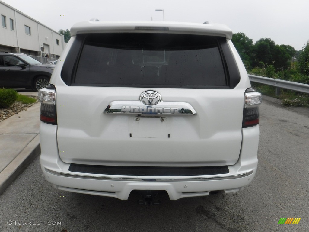 2019 4Runner Limited 4x4 - Blizzard White Pearl / Redwood photo #19