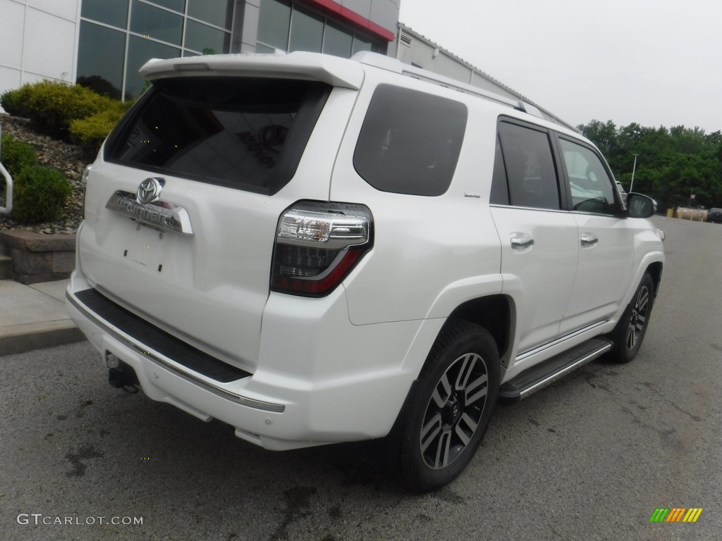 2019 4Runner Limited 4x4 - Blizzard White Pearl / Redwood photo #20