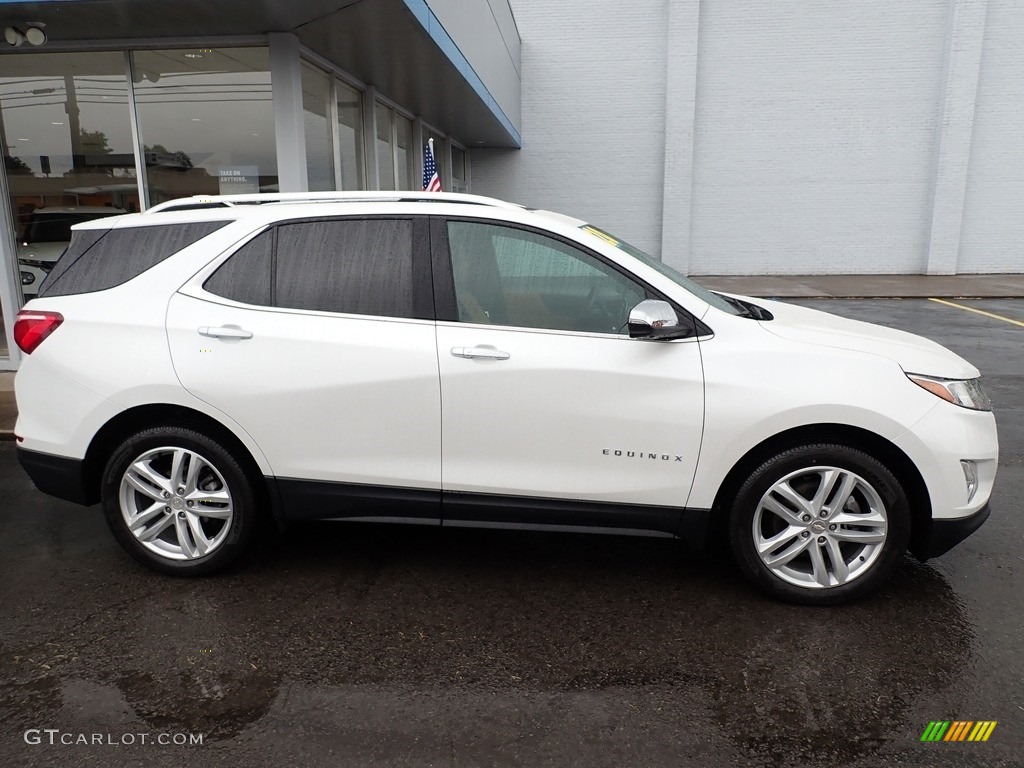 2020 Equinox Premier AWD - Iridescent Pearl Tricoat / Jet Black/Brandy photo #2