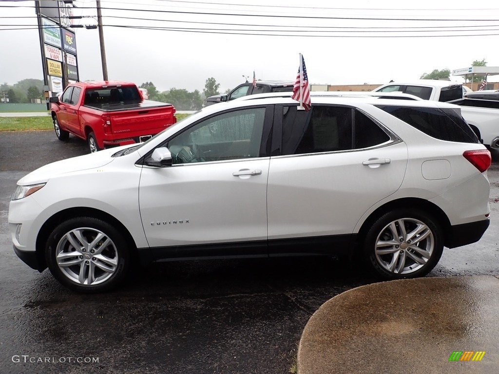 2020 Equinox Premier AWD - Iridescent Pearl Tricoat / Jet Black/Brandy photo #7