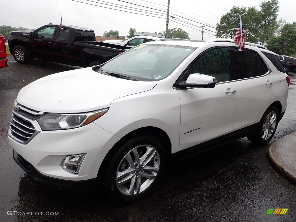 2020 Equinox Premier AWD - Iridescent Pearl Tricoat / Jet Black/Brandy photo #8