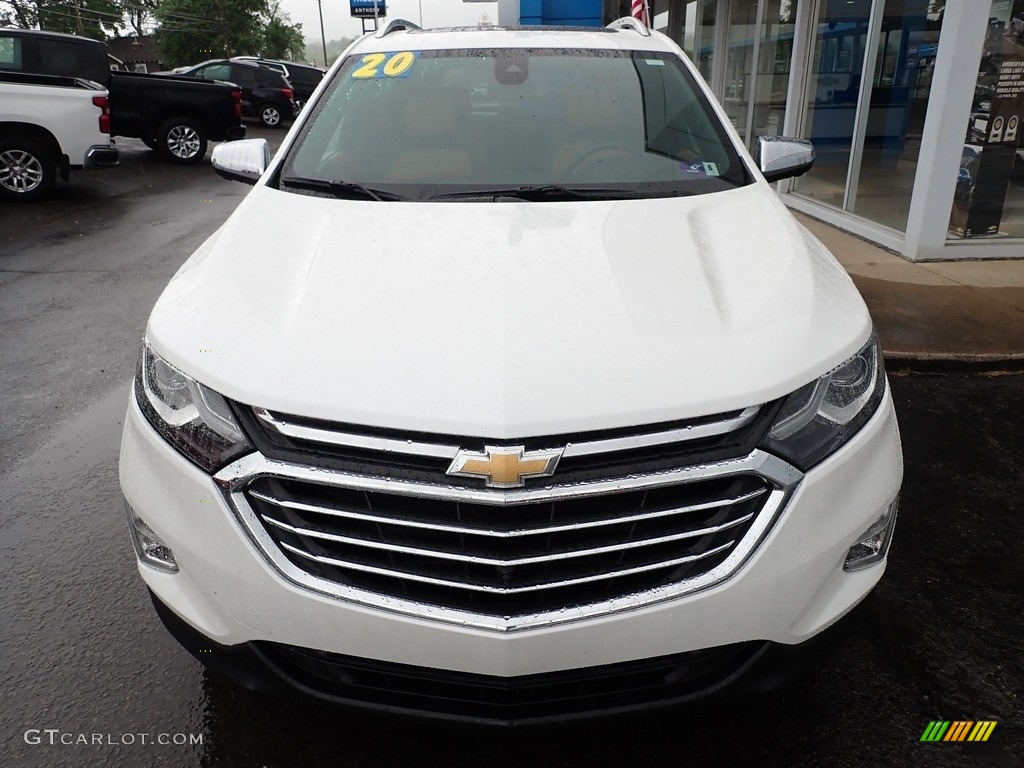 2020 Equinox Premier AWD - Iridescent Pearl Tricoat / Jet Black/Brandy photo #9