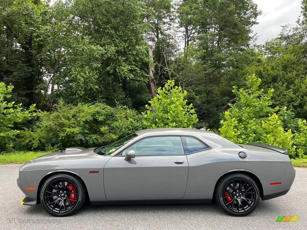 Destroyer Grey 2023 Dodge Challenger R/T Scat Pack Shakedown Edition Exterior Photo #146160495