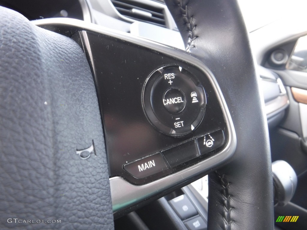 2019 CR-V EX-L AWD - Modern Steel Metallic / Black photo #10