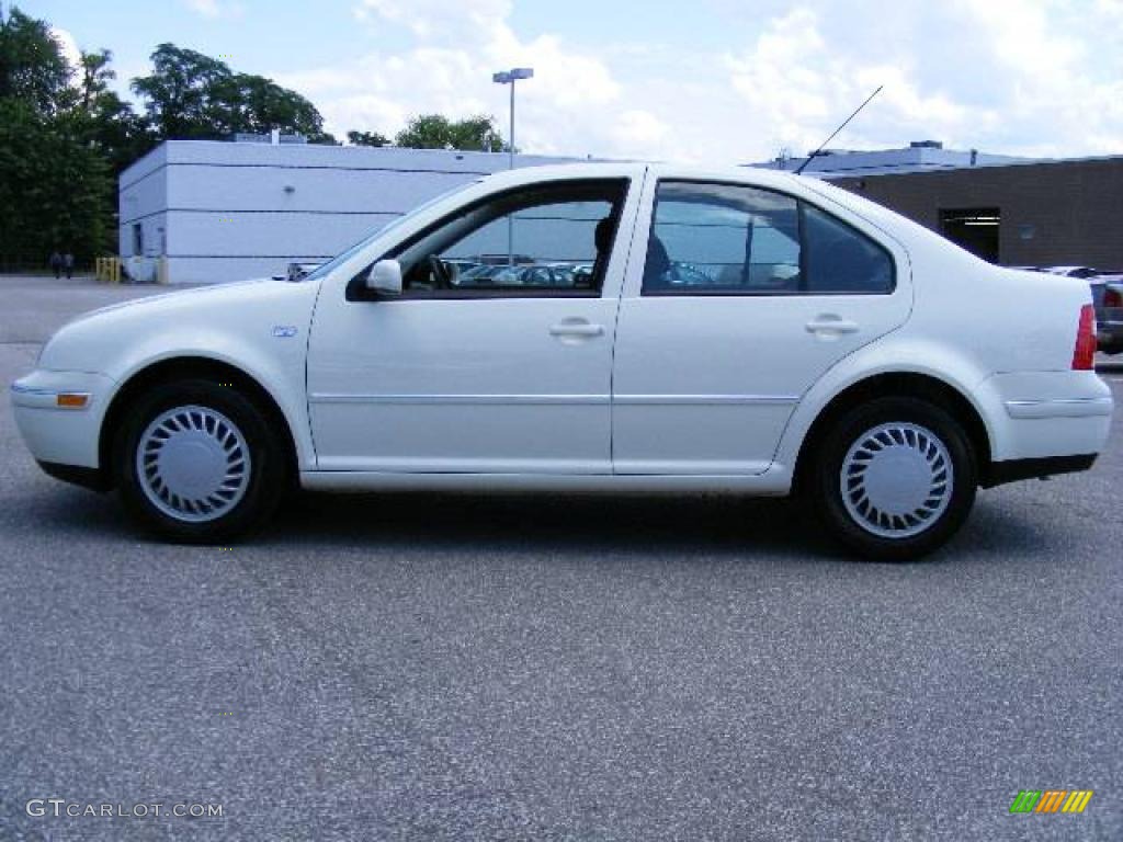 2004 Jetta GL Sedan - Campanella White / Black photo #2