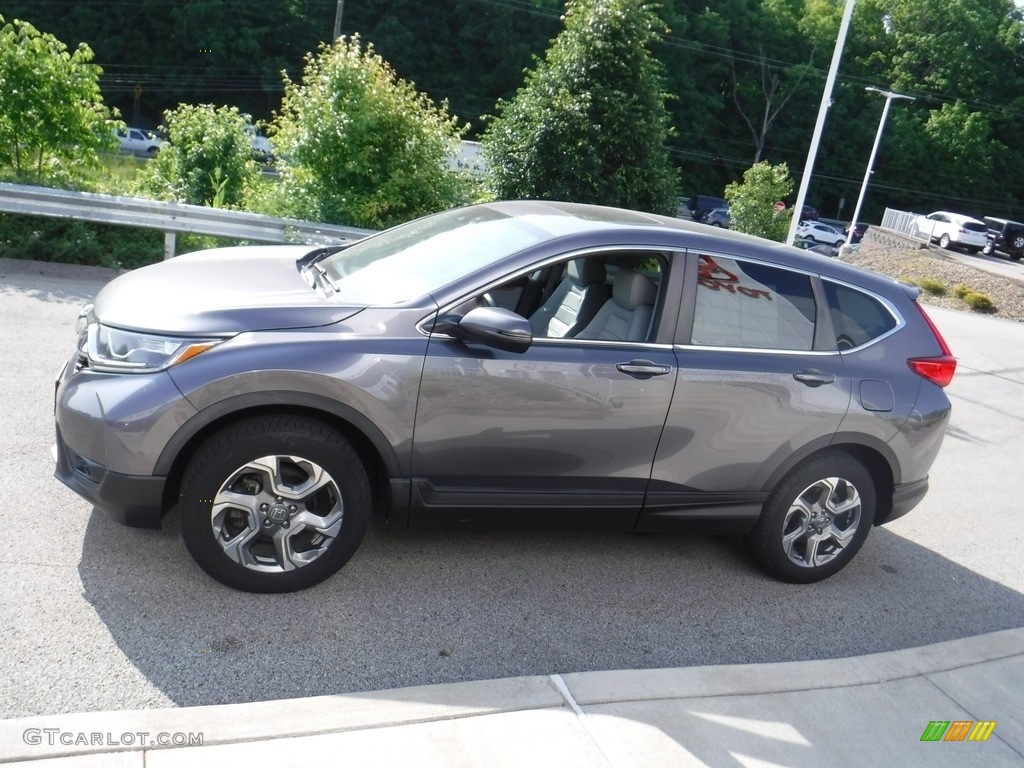 Modern Steel Metallic 2019 Honda CR-V EX-L AWD Exterior Photo #146160867
