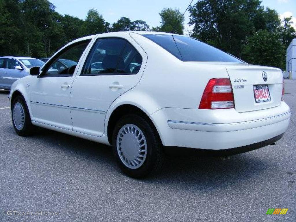 2004 Jetta GL Sedan - Campanella White / Black photo #3