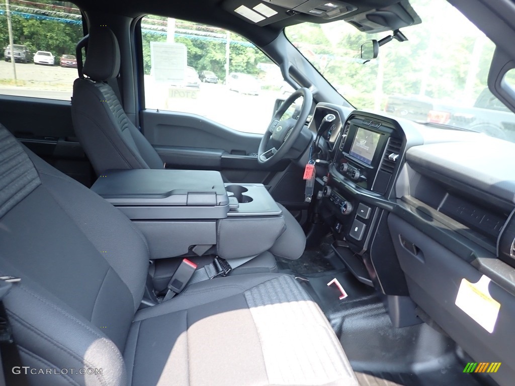 2023 F150 XLT SuperCrew 4x4 - Atlas Blue Metallic / Black photo #12