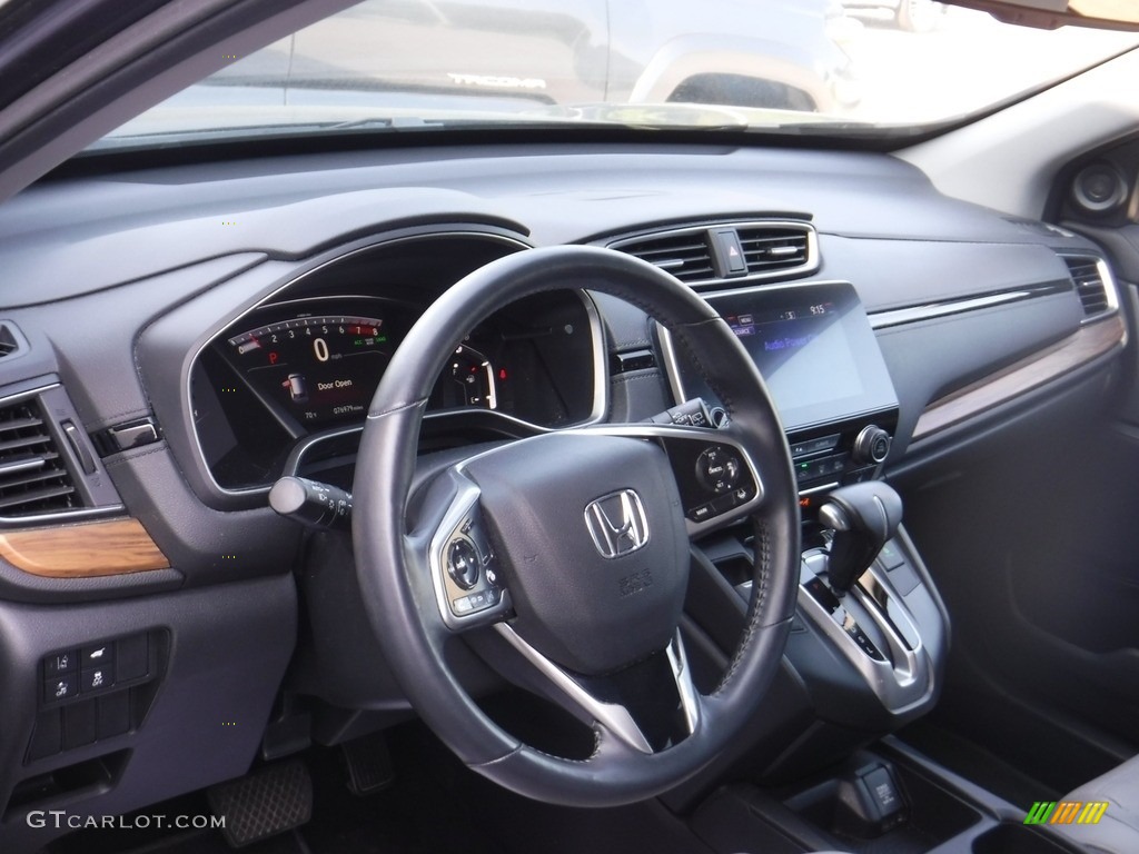 2019 Honda CR-V EX-L AWD Black Dashboard Photo #146161062