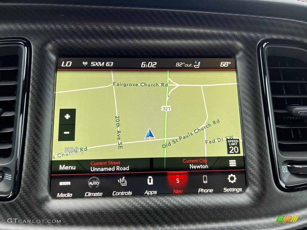 2023 Dodge Challenger R/T Scat Pack Shakedown Edition Navigation Photos