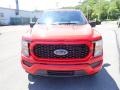 2023 Race Red Ford F150 XLT SuperCab 4x4  photo #3