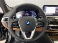 Cognac 2023 BMW 5 Series 530e Sedan Steering Wheel