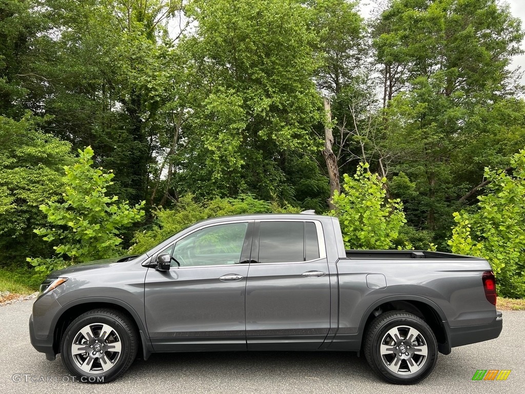2018 Ridgeline RTL-E AWD - Modern Steel Metallic / Gray photo #1