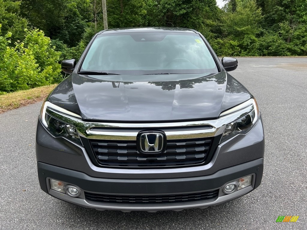 2018 Ridgeline RTL-E AWD - Modern Steel Metallic / Gray photo #3