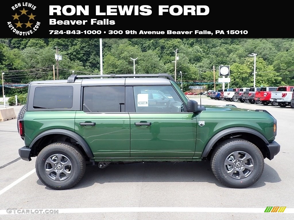 2023 Bronco Big Bend 4X4 4-Door - Eruption Green Metallic / Medium Sandstone photo #1