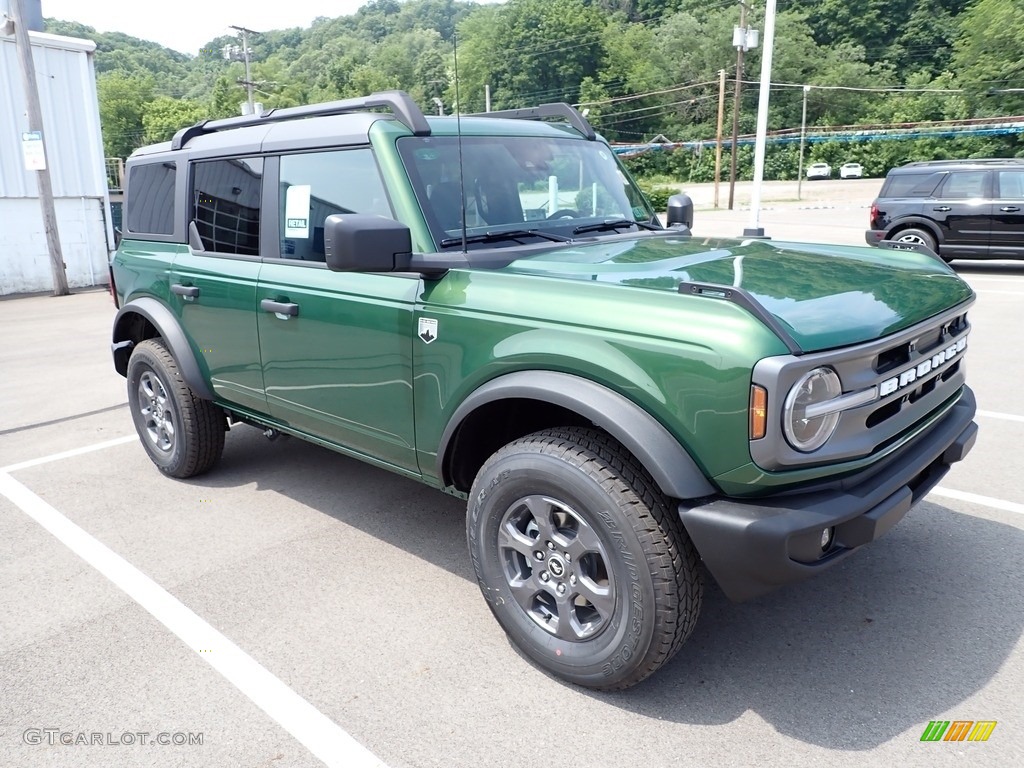 Eruption Green Metallic 2023 Ford Bronco Big Bend 4X4 4-Door Exterior Photo #146162190