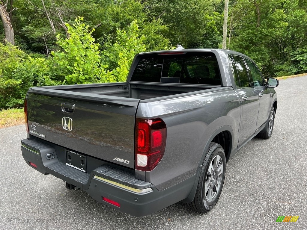 2018 Ridgeline RTL-E AWD - Modern Steel Metallic / Gray photo #6