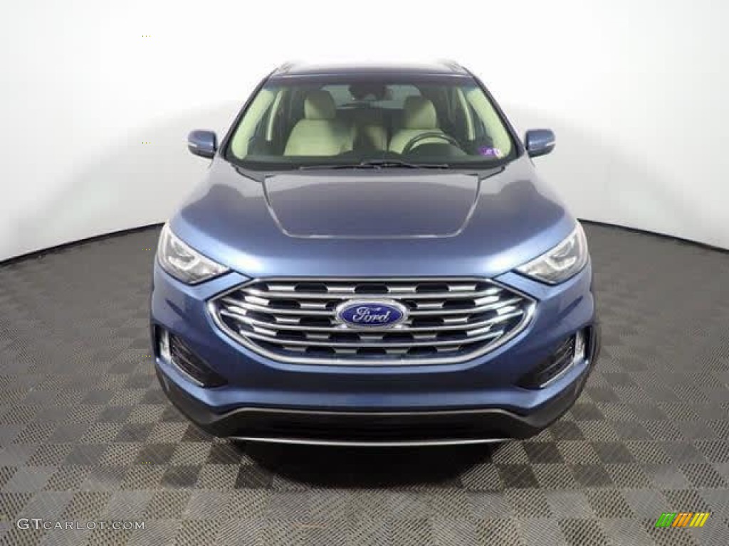 2019 Edge SEL - Blue Metallic / Dune photo #3