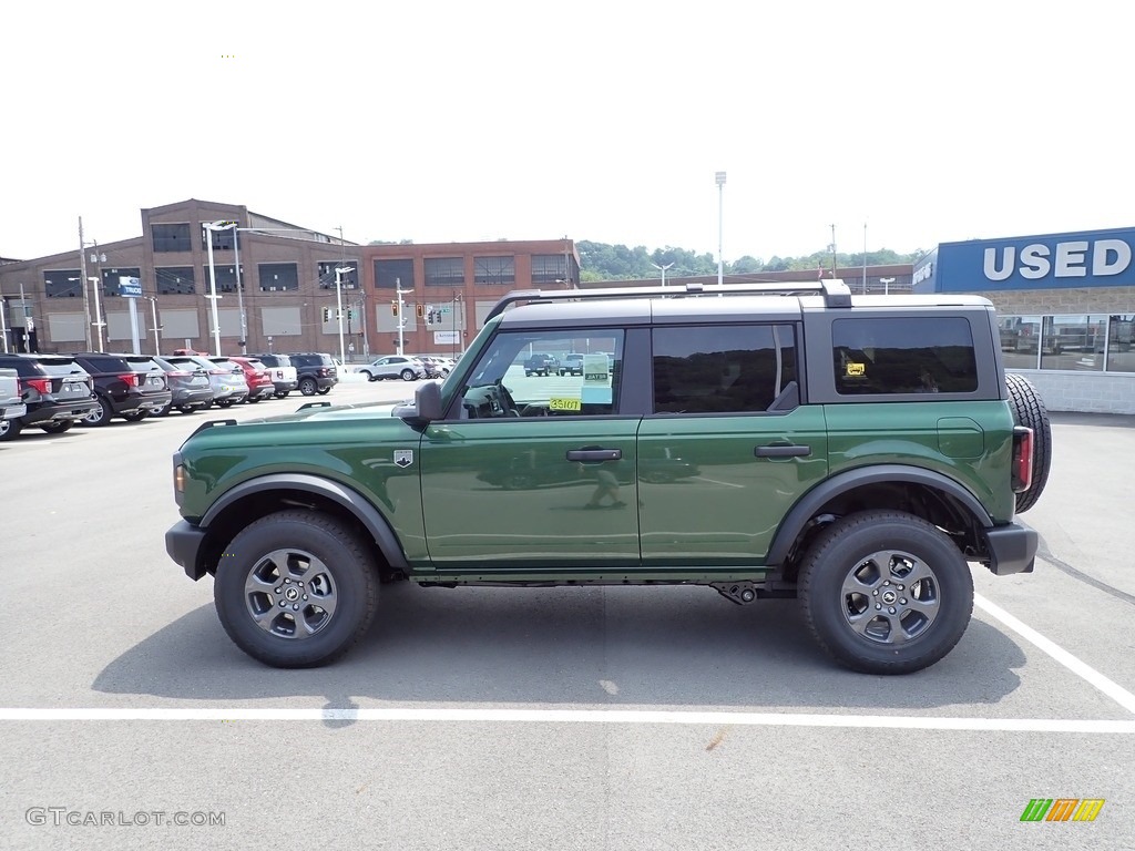 Eruption Green Metallic 2023 Ford Bronco Big Bend 4X4 4-Door Exterior Photo #146162256
