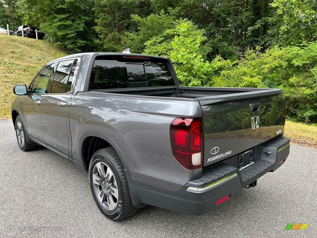 Modern Steel Metallic 2018 Honda Ridgeline RTL-E AWD Exterior Photo #146162316