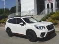 Crystal White Pearl 2019 Subaru Forester 2.5i Sport Exterior