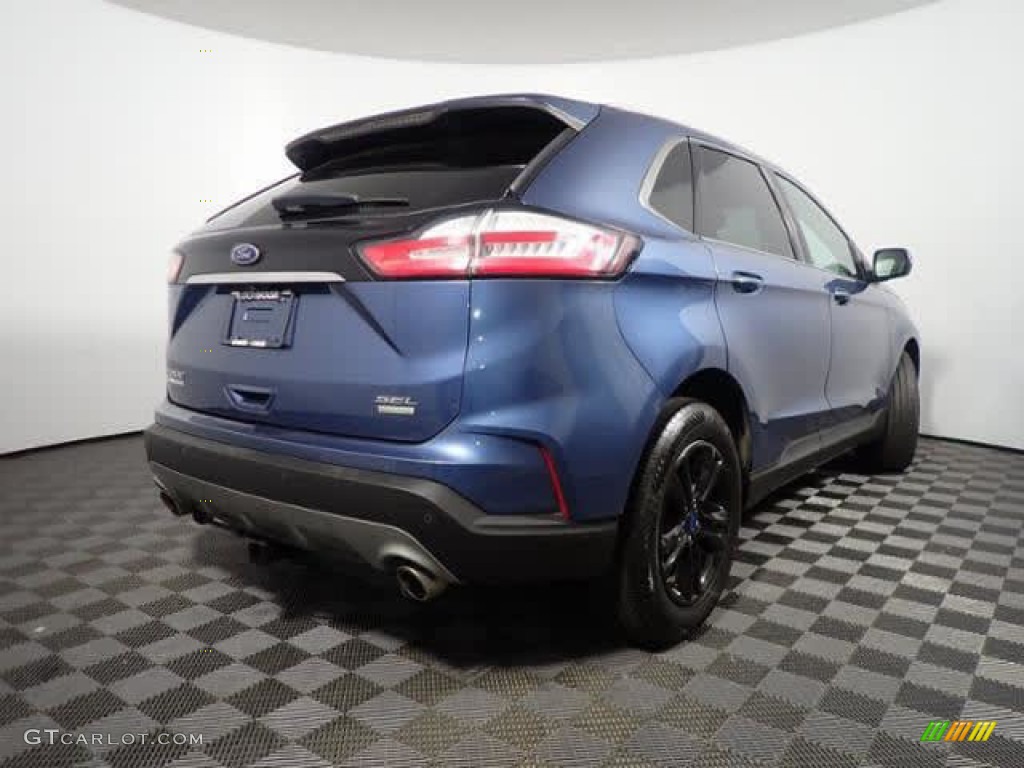 2019 Edge SEL - Blue Metallic / Dune photo #13