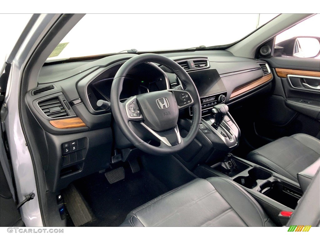 Black Interior 2018 Honda CR-V EX-L Photo #146162538