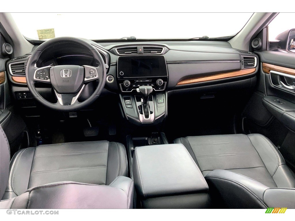 Black Interior 2018 Honda CR-V EX-L Photo #146162559