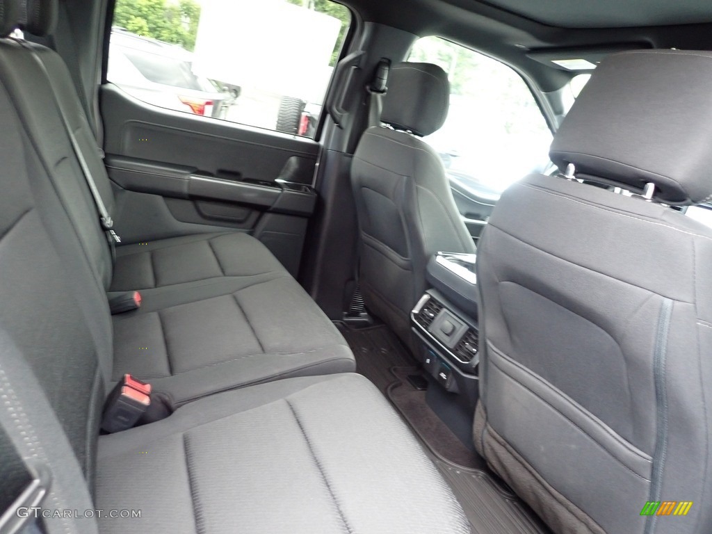 2021 F150 XLT SuperCrew 4x4 - Space White / Black photo #10