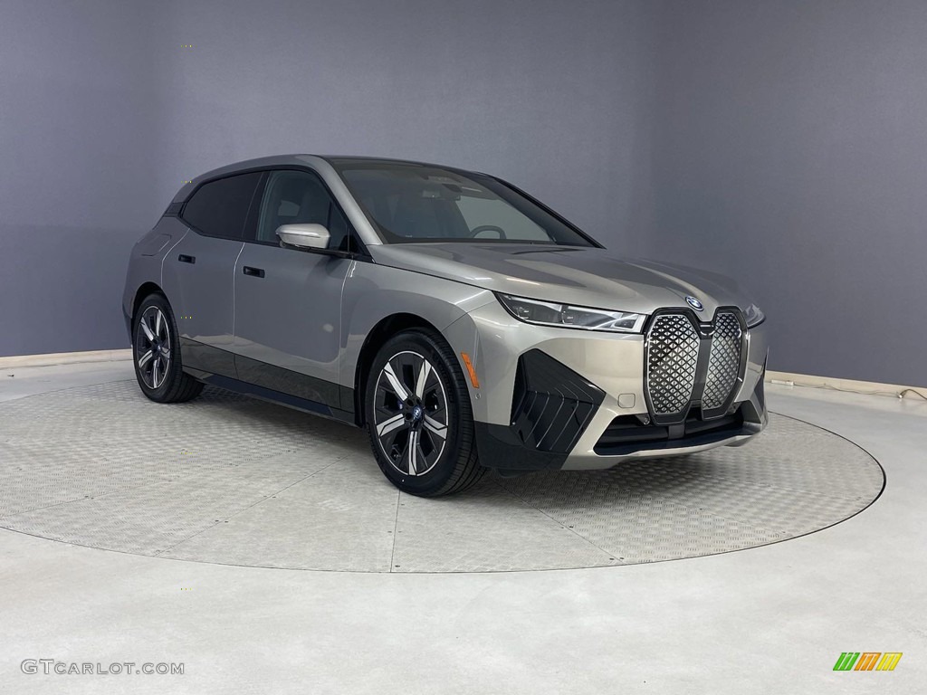 Oxide Gray Metallic 2023 BMW iX M60 Exterior Photo #146162724