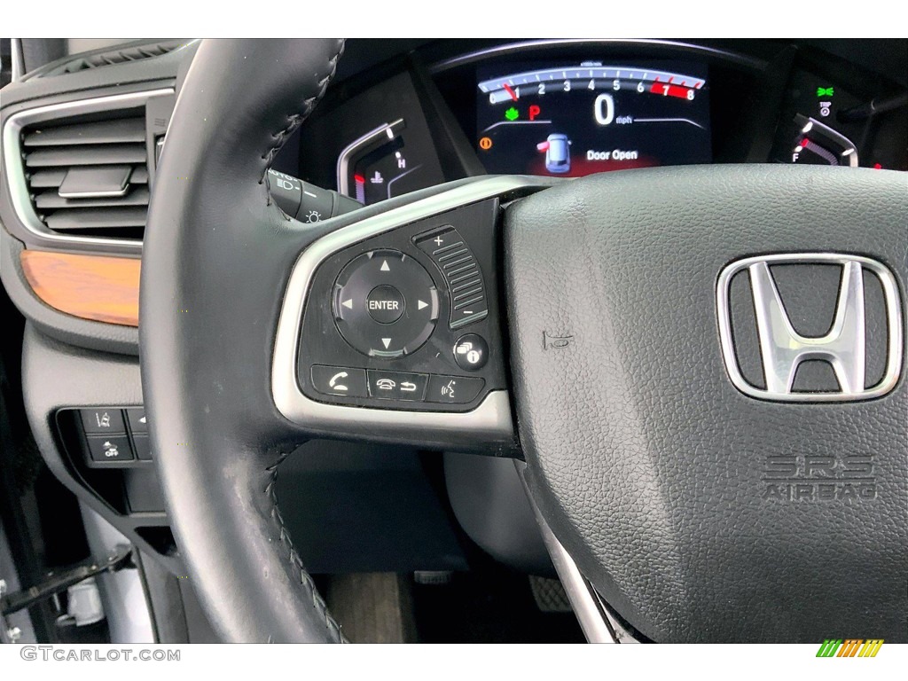 2018 Honda CR-V EX-L Black Steering Wheel Photo #146162730