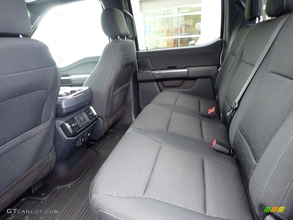 2021 F150 XLT SuperCrew 4x4 - Space White / Black photo #12
