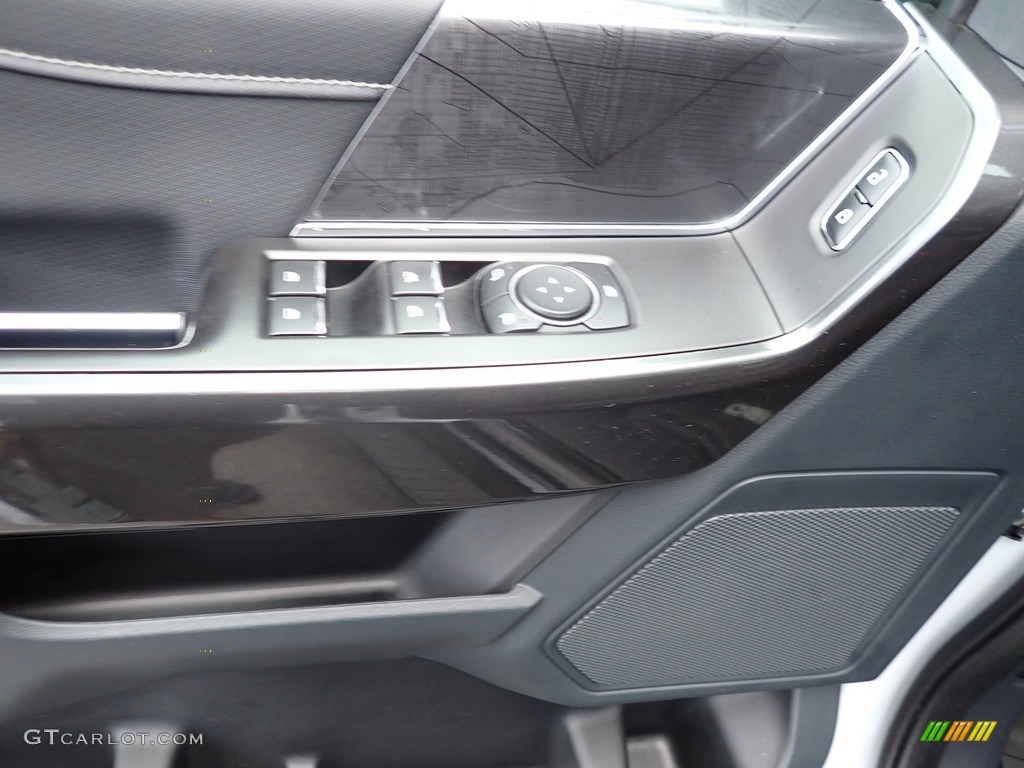 2021 F150 XLT SuperCrew 4x4 - Space White / Black photo #15