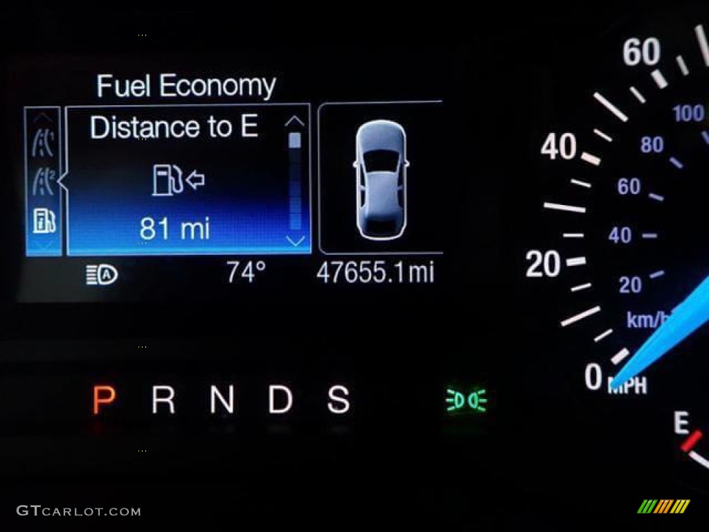 2019 Edge SEL - Blue Metallic / Dune photo #38