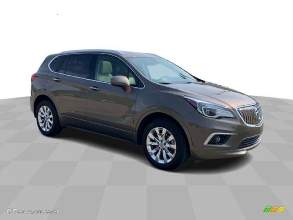 2017 Envision Essence AWD - Bronze Alloy Metallic / Light Neutral photo #2