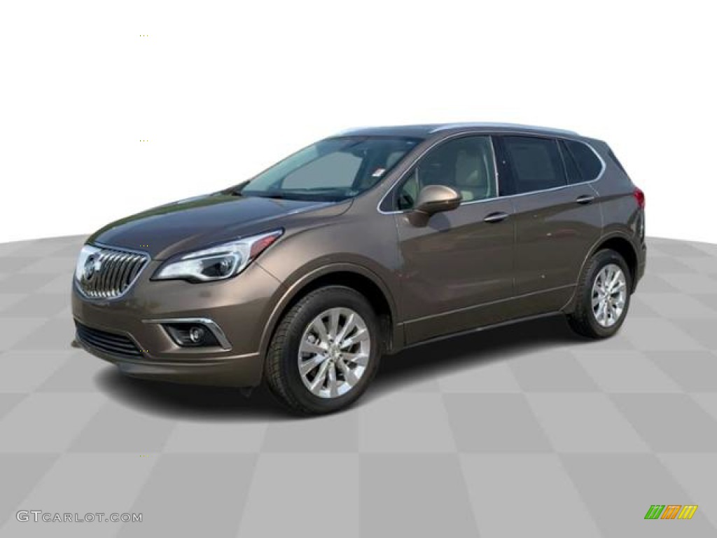 2017 Envision Essence AWD - Bronze Alloy Metallic / Light Neutral photo #4