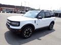 2023 Oxford White Ford Bronco Sport Outer Banks 4x4  photo #4
