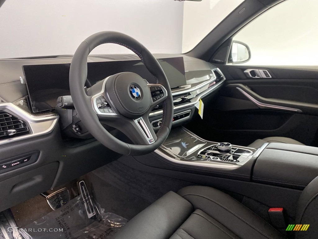 Black Interior 2024 BMW X5 M60i Photo #146163246