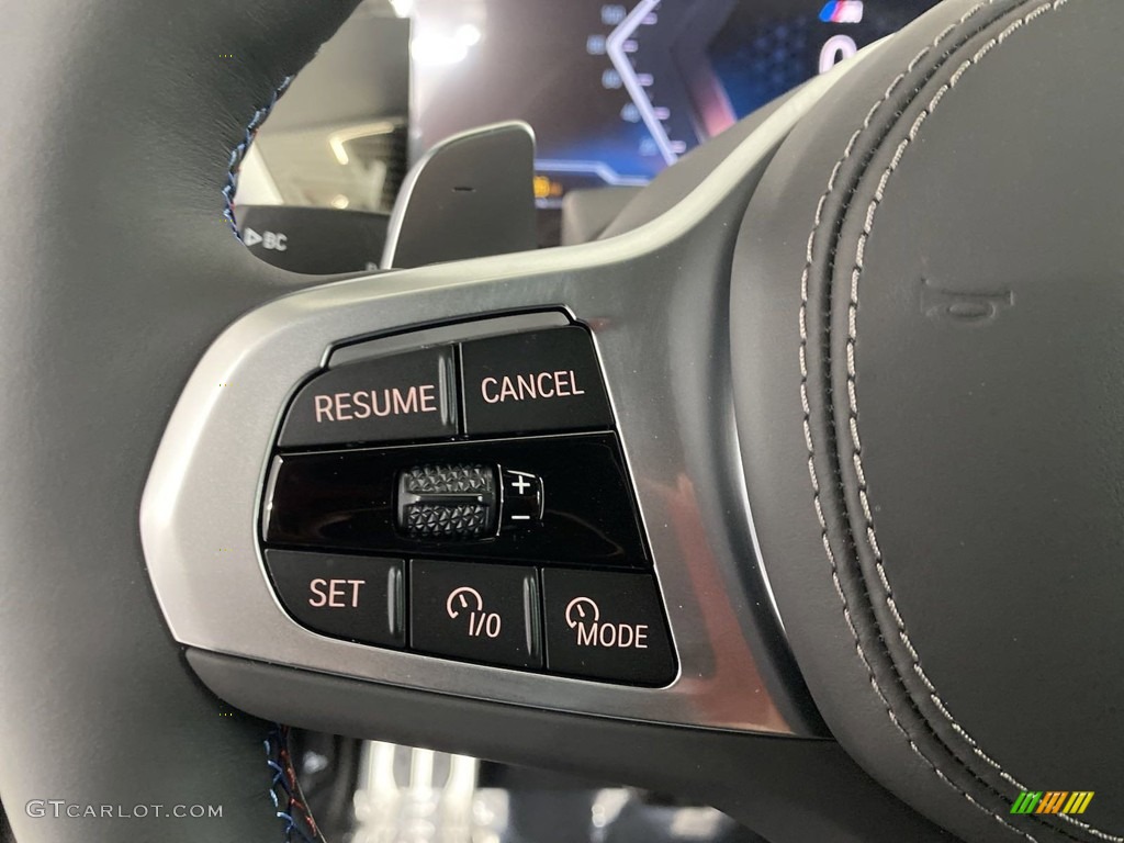2024 BMW X5 M60i Black Steering Wheel Photo #146163315